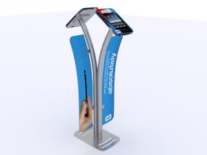 MOD-1334 Portable iPad Kiosk with Graphics